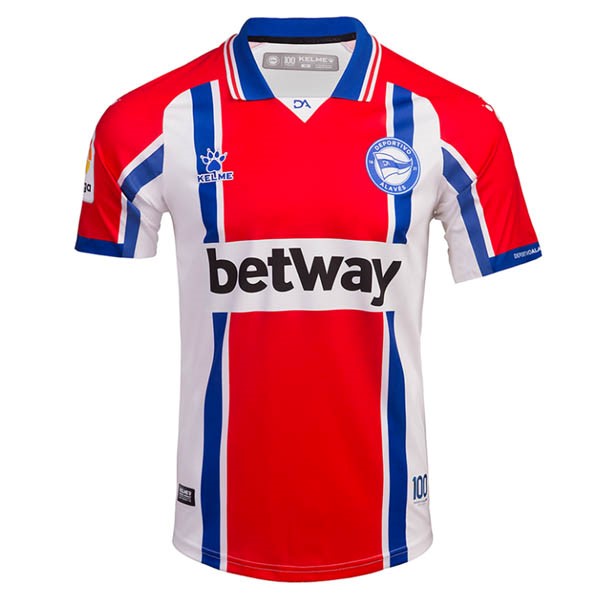 Thailandia Maglia Alavés Away 20/21 Rosso